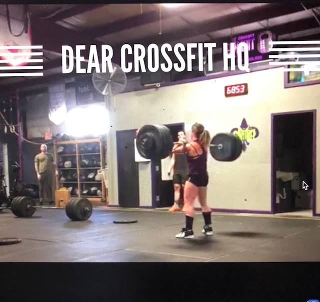 Dear CrossFit HQ