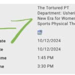 Women in Sports Medicine Physical Therapy